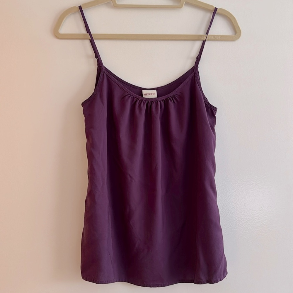 Purple Sleeveless Top